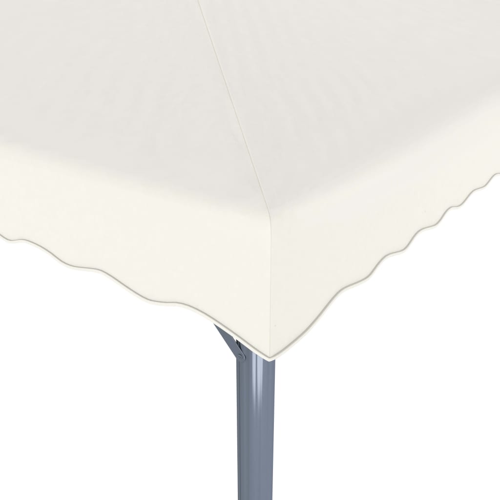 vidaXL Gazebo | Cream | Aluminium | 300x300 cm | Seats Many | Gazebo | Square