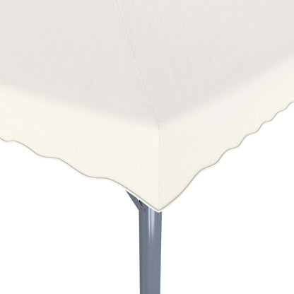 vidaXL Gazebo | Cream | Aluminium | 300x300 cm | Seats Many | Gazebo | Square