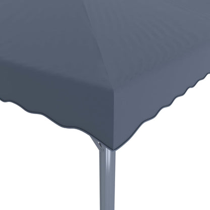vidaXL Gazebo | Anthracite | Aluminium, Steel, Oxford Fabric with PA coating