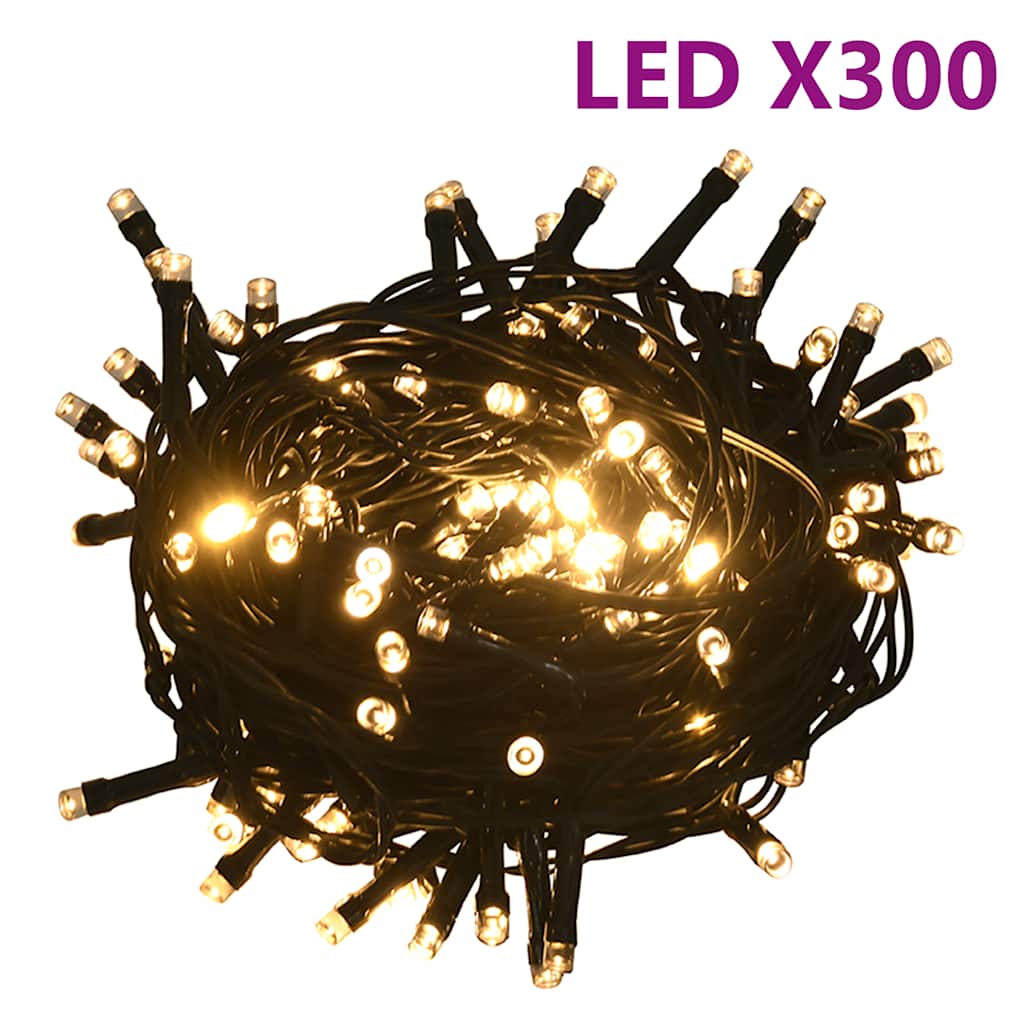 vidaXL 120 Piece Christmas Ball Set with Peak and 300 LEDs White&Gey - white and grey