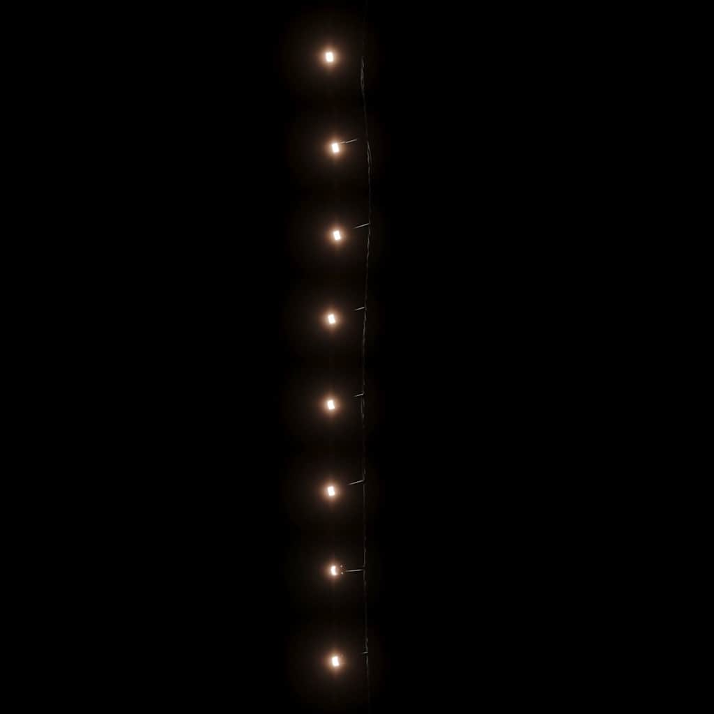 vidaXL LED String with 150 LEDs Warm White 15 m PVC