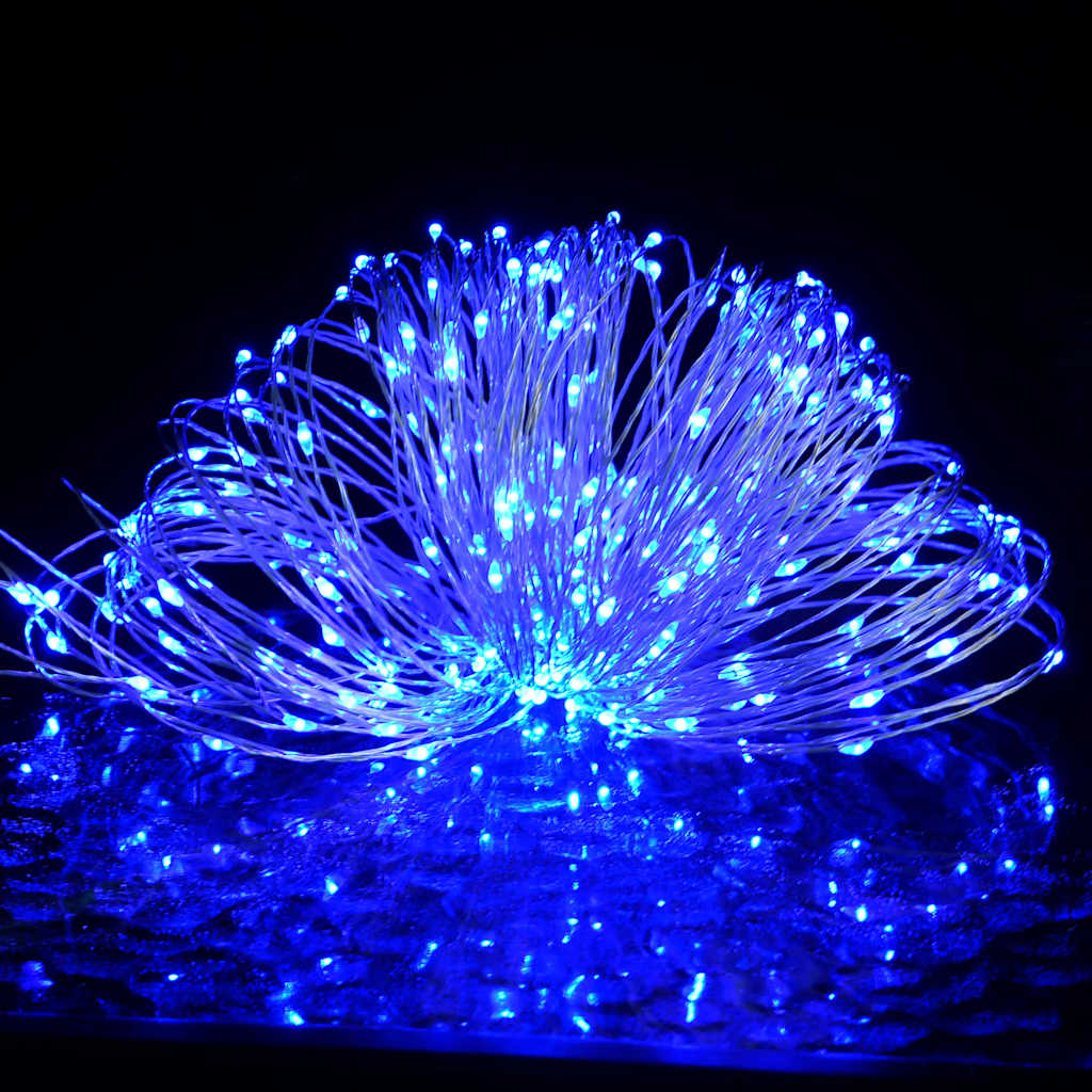 vidaXL LED String with 150 LEDs Blue 15 m
