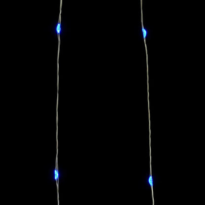 vidaXL LED String with 300 LEDs Blue 30 m