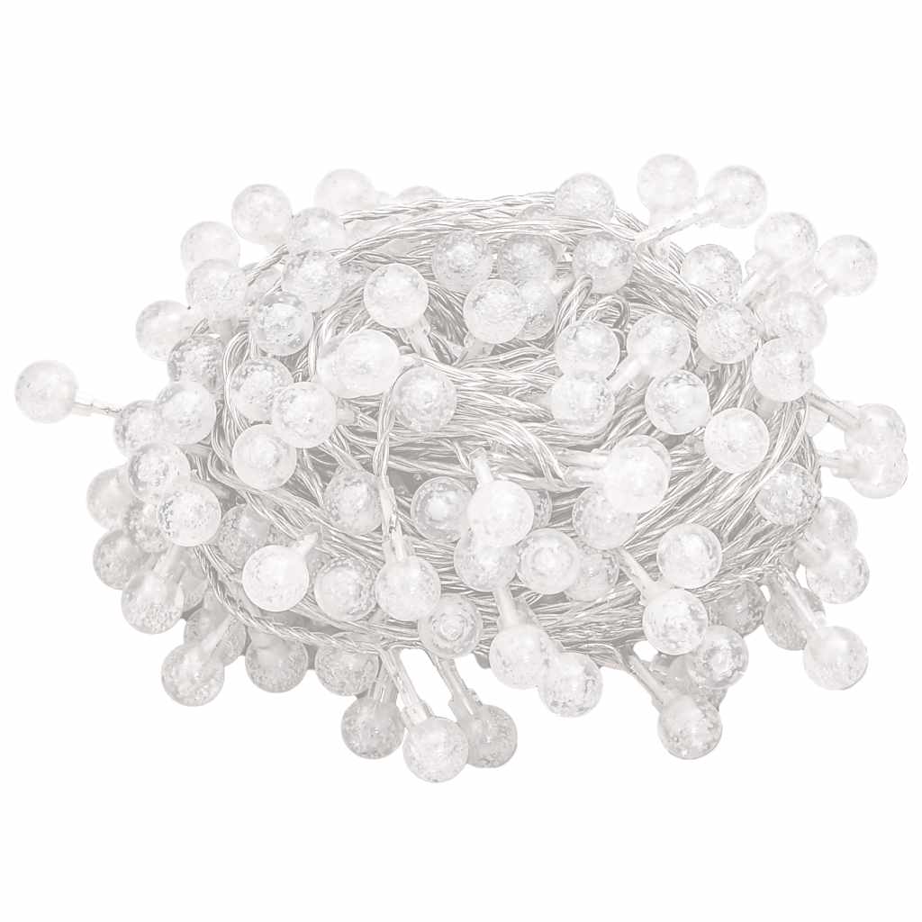 vidaXL Globe Fairy String Lights 40m 400 LED Cold White 8 Function - 40 m