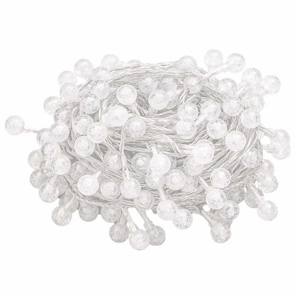 vidaXL Globe Fairy String Lights 40m 400 LED Cold White 8 Function - 40 m