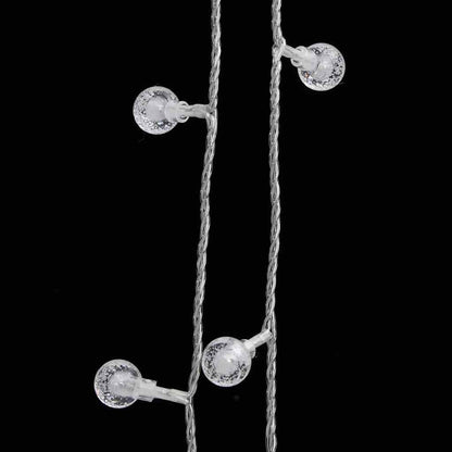 vidaXL Globe Fairy String Lights 40m 400 LED Cold White 8 Function - 40 m