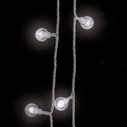vidaXL Globe Fairy String Lights 40m 400 LED Cold White 8 Function - 40 m