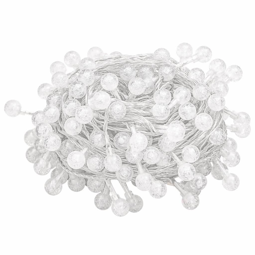vidaXL Globe Fairy String Lights 40m 400 LED Cold White 8 Function - 40 m