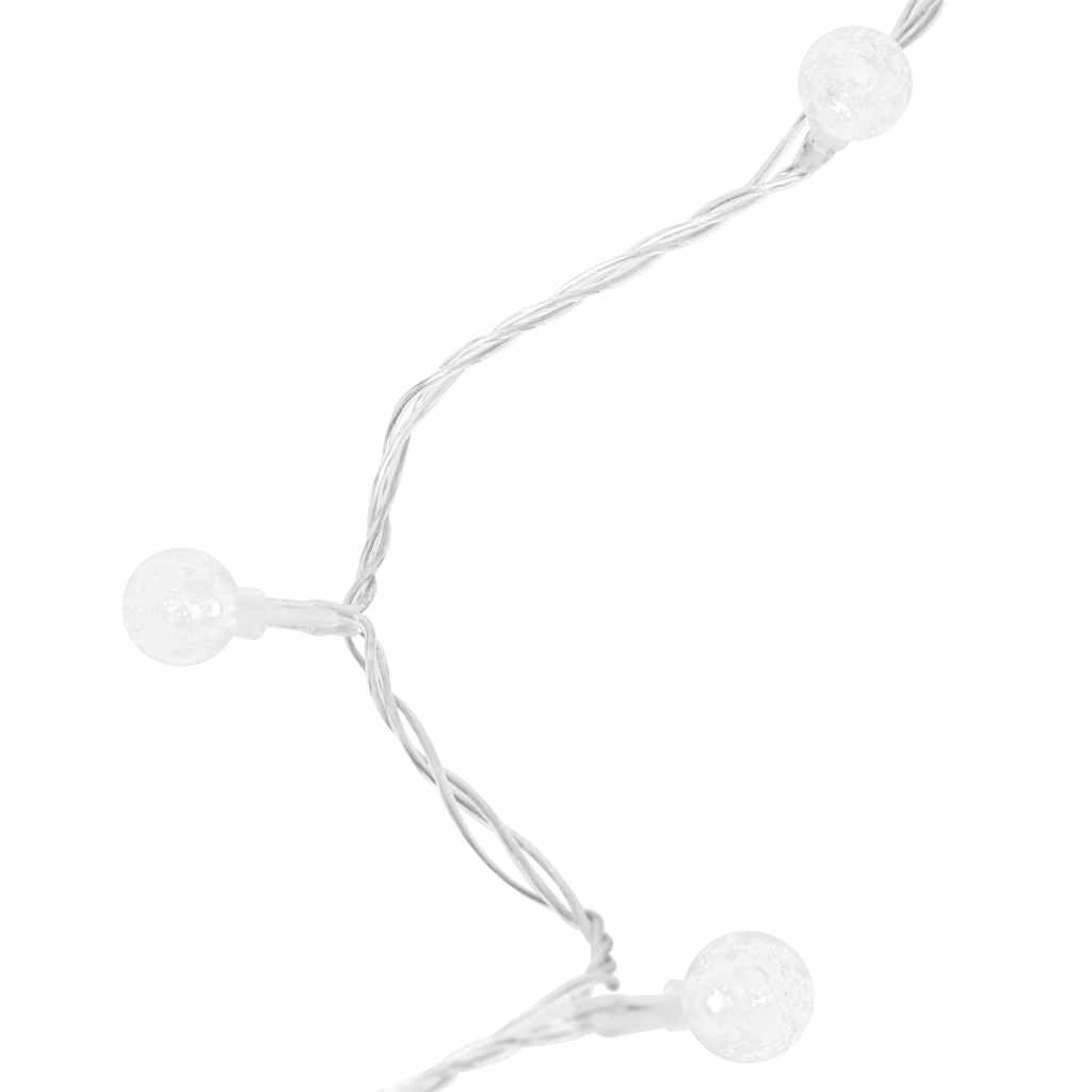 vidaXL Globe Fairy String Lights 40m 400 LED Cold White 8 Function - 40 m