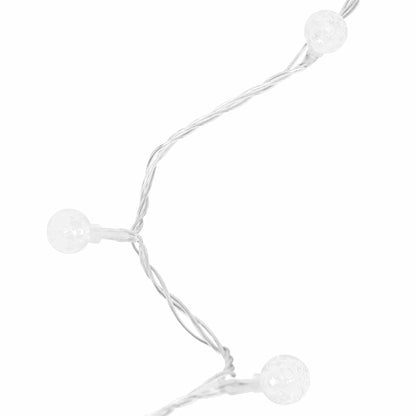 vidaXL Globe Fairy String Lights 40m 400 LED Cold White 8 Function - 40 m