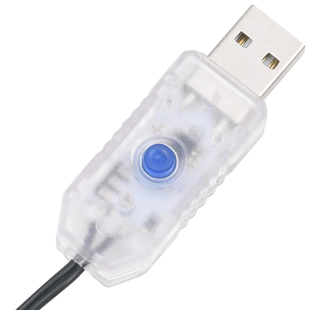 vidaXL Light String with 400 LEDs Multicolour 40m 8 Light Effects - 40 m