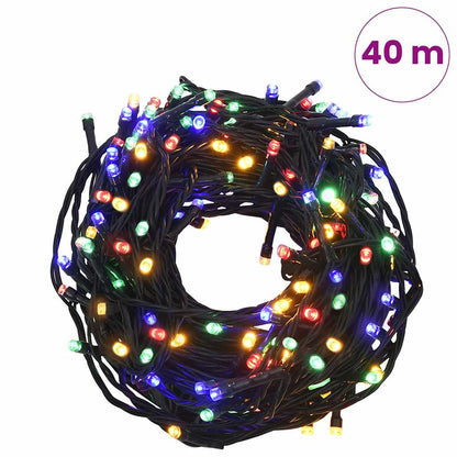 vidaXL Light String with 400 LEDs Multicolour 40m 8 Light Effects - 40 m