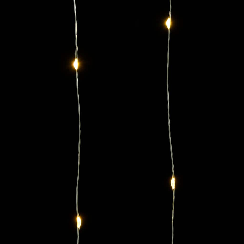 328847 vidaXL LED Micro Fairy String Lights 40m 400 LED Warm White 8 Function - 4000 cm