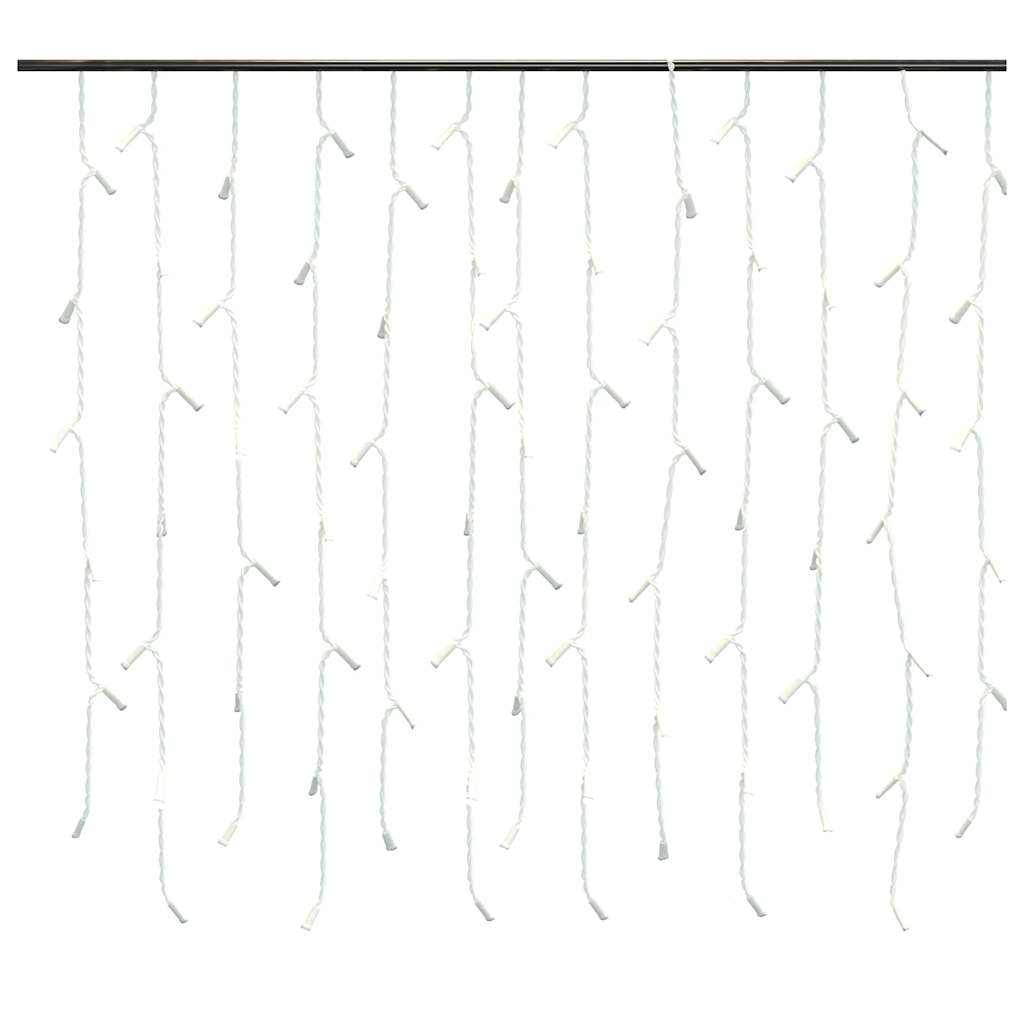 vidaXL LED Curtain Icicle Lights 10m 400 LED Colourful 8 Function