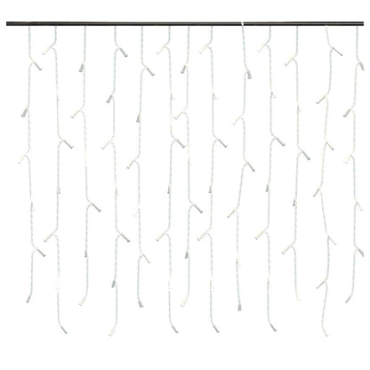 vidaXL LED Curtain Icicle Lights 10m 400 LED Colourful 8 Function