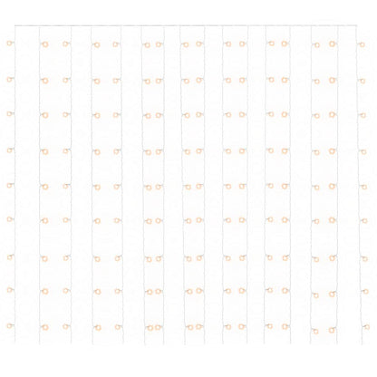 vidaXL LED Curtain Fairy Lights 3x3m 300 LED Warm White 8 Function