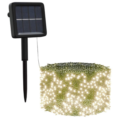 vidaXL Solar Fairy Lights 5 pcs 5x200 LED Warm White Indoor Outdoor