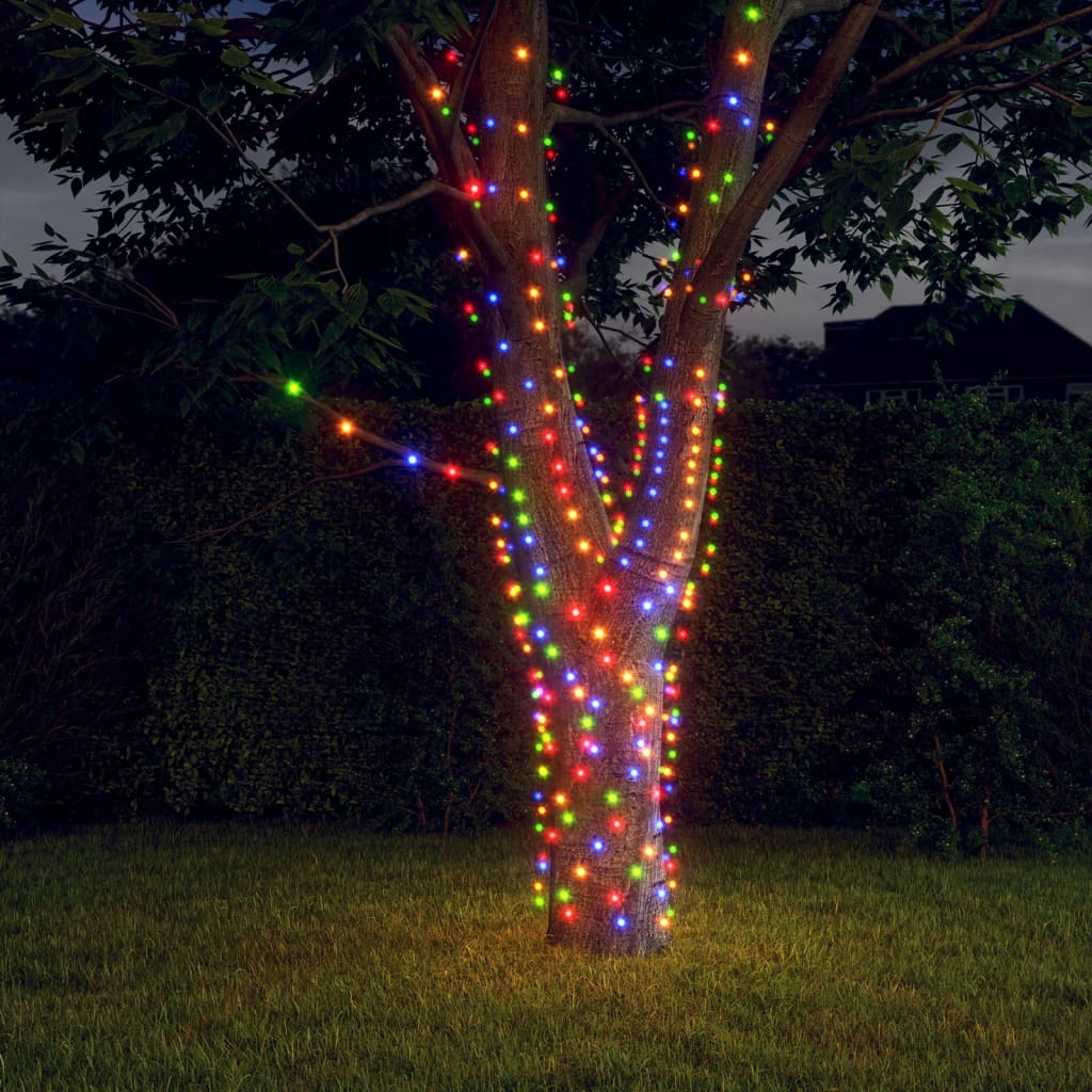 vidaXL Solar Fairy Lights 5 pcs 5x200 LED Colourful Indoor Outdoor - multicolour