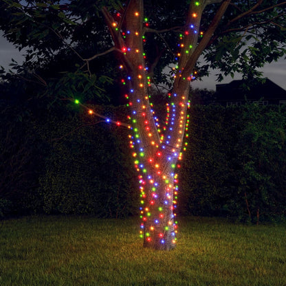 vidaXL Solar Fairy Lights 5 pcs 5x200 LED Colourful Indoor Outdoor - multicolour