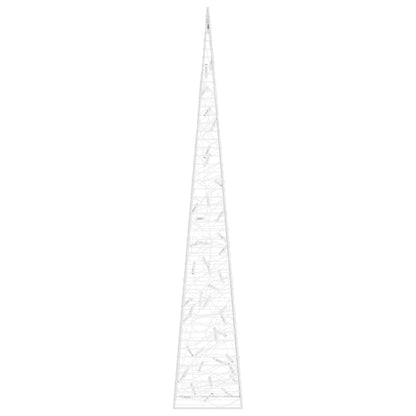 vidaXL Acrylic Decorative LED Light Cone Blue 90 cm