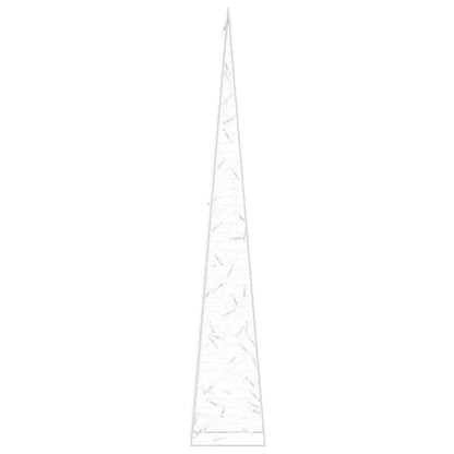 vidaXL Acrylic Decorative LED Light Cone Blue 90 cm