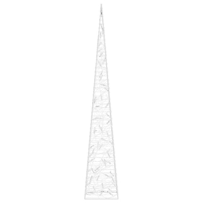 vidaXL Acrylic Decorative LED Light Cone Blue 120 cm