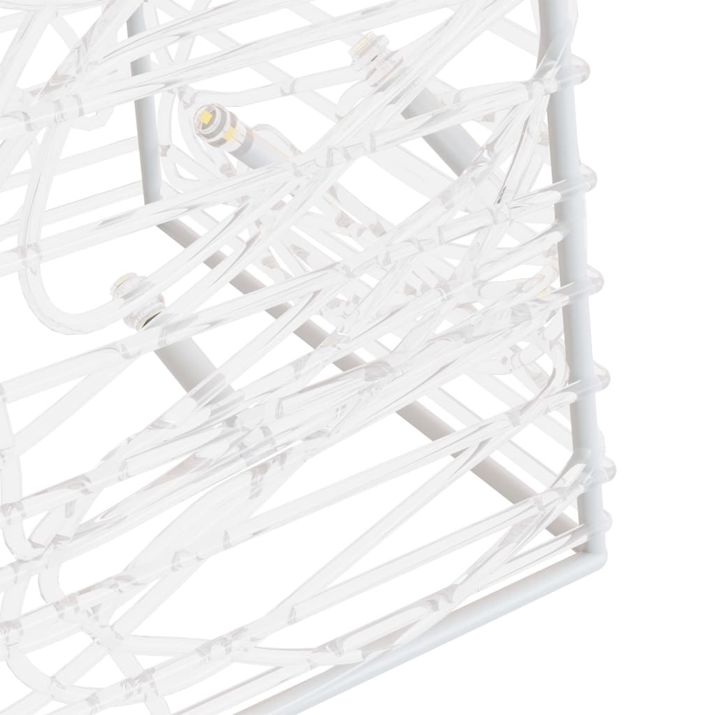 vidaXL Acrylic Decorative LED Light Cone Set Blue 30/45/60cm - 30/45/60 cm