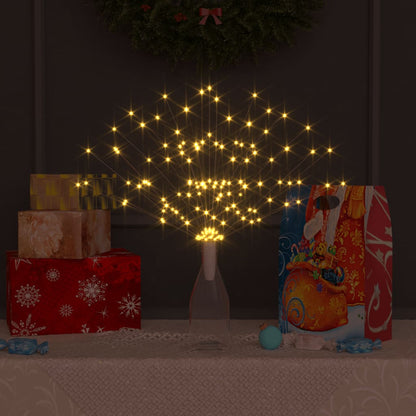 vidaXL Outdoor Christmas Firecrack Light Warm White 20cm 140 LEDs