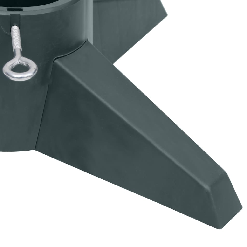 vidaXL Christmas Tree Stand Green 55.5x55.5x15 cm