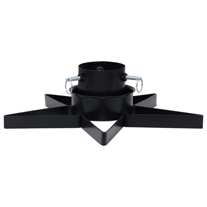 vidaXL Christmas Tree Stand Black 47x47x13.5 cm