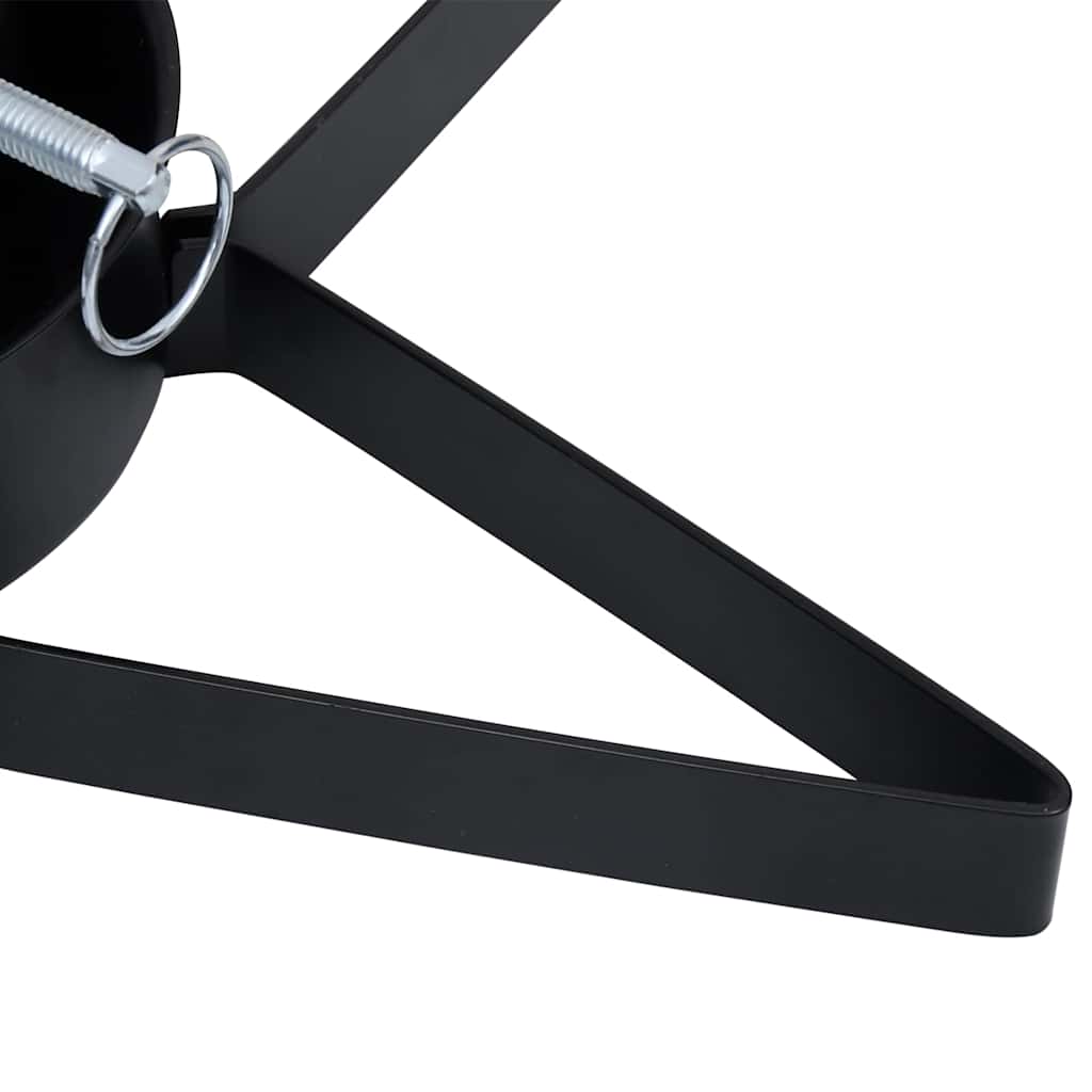 vidaXL Christmas Tree Stand Black 47x47x13.5 cm