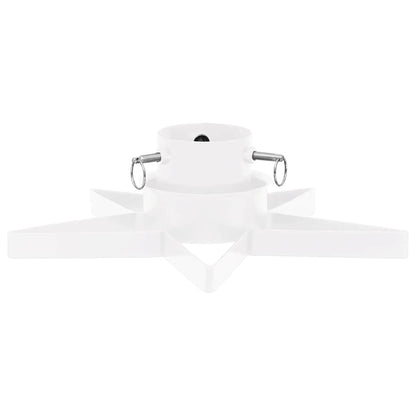 vidaXL Christmas Tree Stand White 47x47x13.5 cm