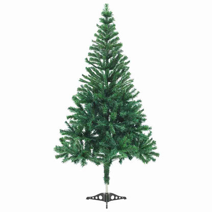 vidaXL Artificial Pre-lit Christmas Tree with Ball Set 120cm 230 Branches - Gre - 65 x 30 x 120 cm