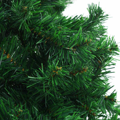 vidaXL Artificial Pre-lit Christmas Tree with Ball Set 180cm 564 Branches - Gre - 90 x 40 x 180 cm