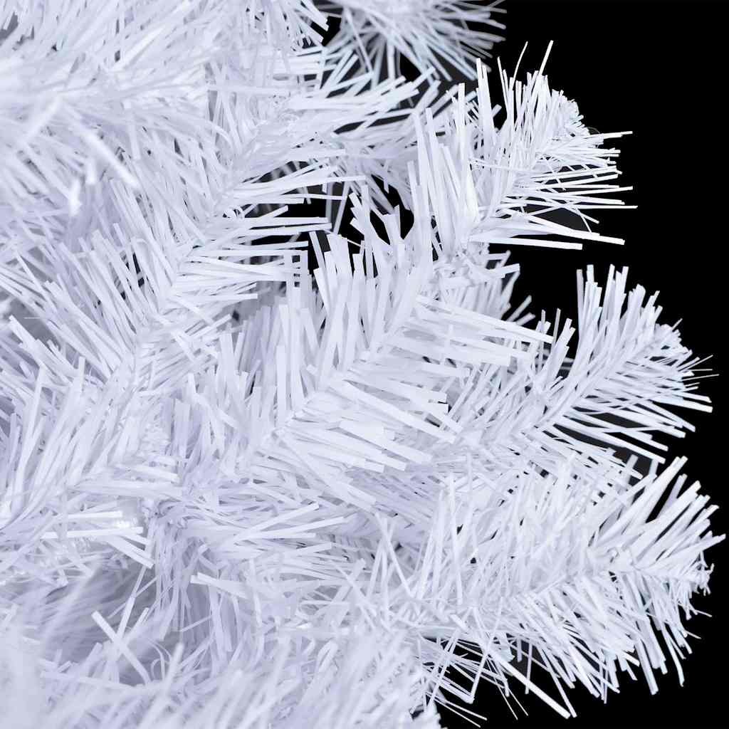 vidaXL Artificial Pre-lit Christmas Tree with Ball Set 120cm 230 Branches - White - 65 x 30 x 120 cm