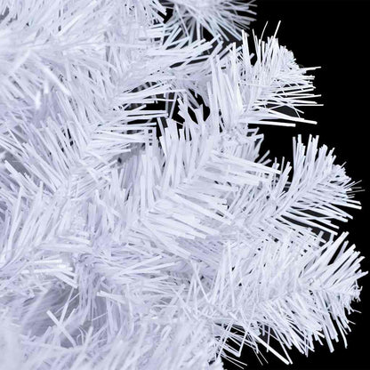 vidaXL Artificial Pre-lit Christmas Tree with Ball Set 120cm 230 Branches - White - 65 x 30 x 120 cm
