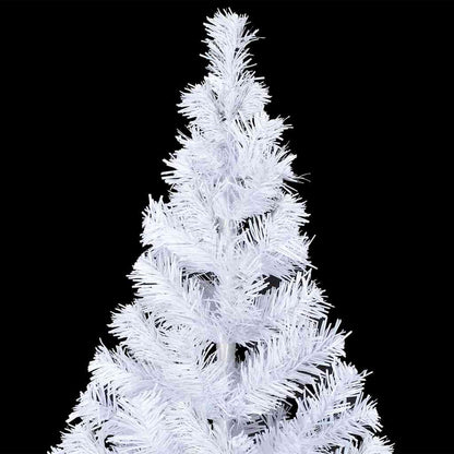 vidaXL Artificial Pre-lit Christmas Tree with Ball Set 120cm 230 Branches - White - 65 x 30 x 120 cm