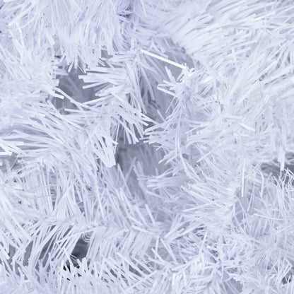 vidaXL Artificial Pre-lit Christmas Tree with Ball Set 120cm 230 Branches - White - 65 x 30 x 120 cm