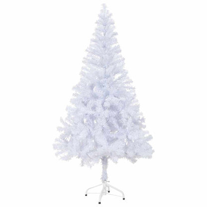 vidaXL Artificial Pre-lit Christmas Tree with Ball Set 120cm 230 Branches - White - 65 x 30 x 120 cm