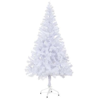 vidaXL Artificial Pre-lit Christmas Tree with Ball Set 150cm 380 Branches - White - 70 x 35 x 150 cm