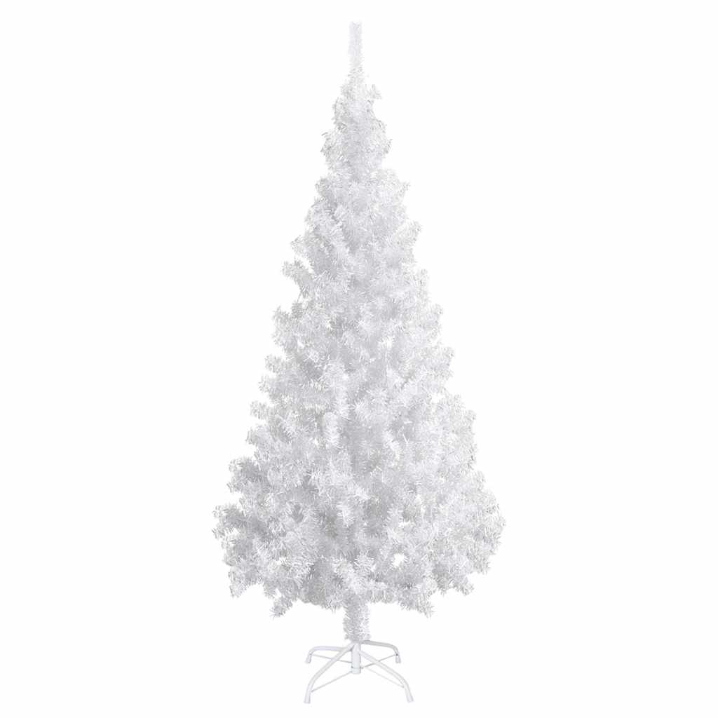 vidaXL Artificial Pre-lit Christmas Tree Ball Set 180 cm 620 Branches - White - 90 x 40 x 180 cm