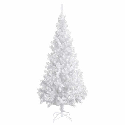 vidaXL Artificial Pre-lit Christmas Tree Ball Set 180 cm 620 Branches - White - 90 x 40 x 180 cm
