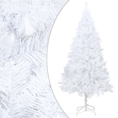 vidaXL Artificial Pre-lit Christmas Tree with Ball Set White 240 cm - 240 x 125 cm