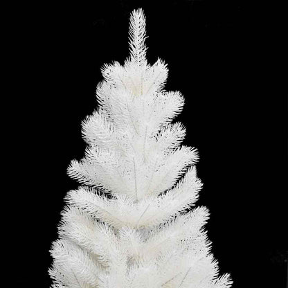 vidaXL Artificial Pre-lit Christmas Tree with Ball Set White 90 cm - 50 x 50 x 90 cm