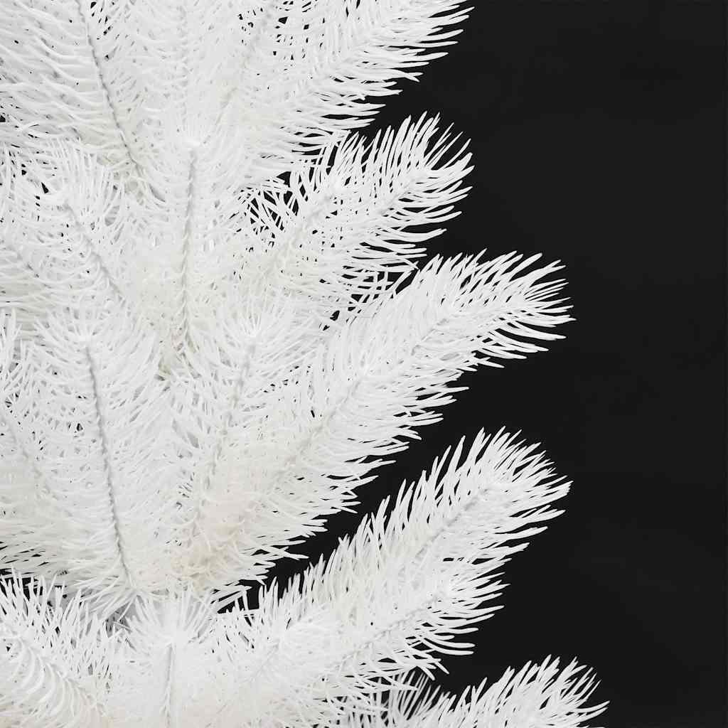 vidaXL Artificial Pre-lit Christmas Tree with Ball Set White 90 cm - 50 x 50 x 90 cm