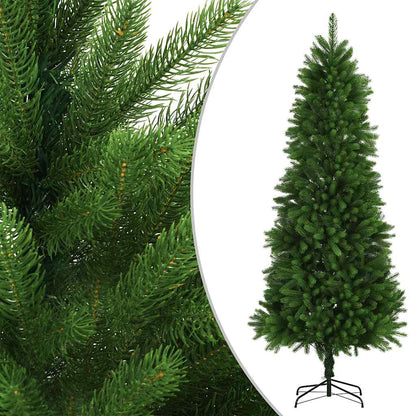 vidaXL Artificial Pre-lit Christmas Tree with Ball Set 240 cm Green - 240 x 100 cm
