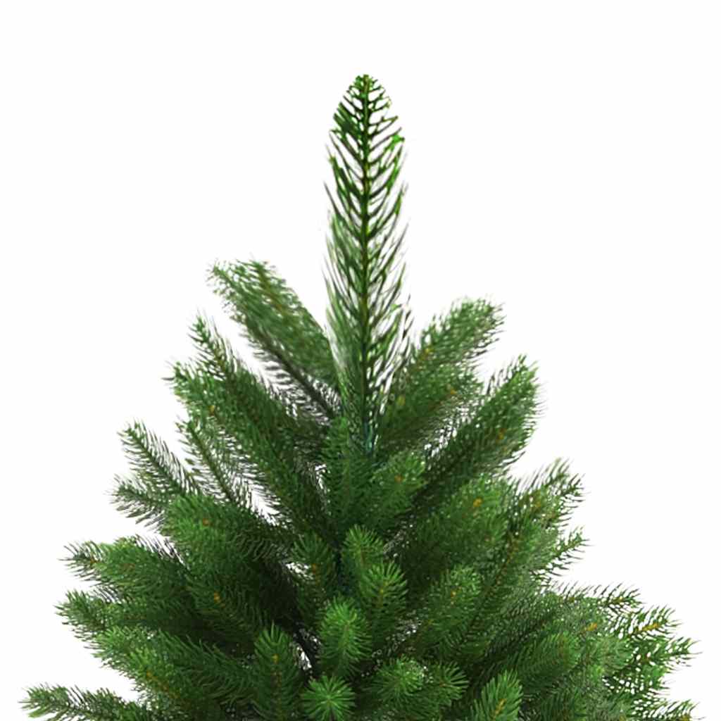 vidaXL Artificial Pre-lit Christmas Tree with Ball Set 240 cm Green - 240 x 100 cm