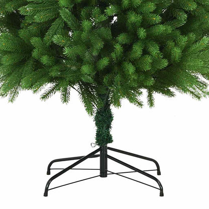 vidaXL Artificial Pre-lit Christmas Tree with Ball Set 240 cm Green - 240 x 100 cm