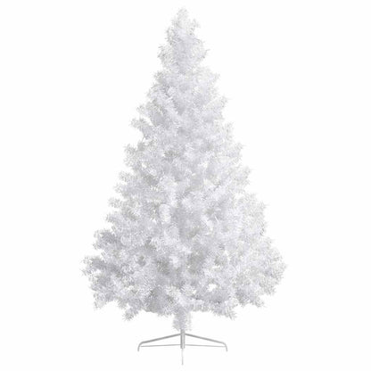 vidaXL Artificial Half Pre-lit Christmas Tree with Ball Set White 180 cm - 115 x 115 x 180 cm