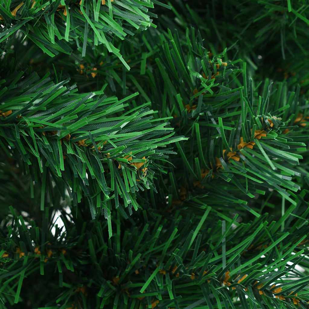 vidaXL Artificial Pre-lit Christmas Tree Ball Set 120 cm 230 Branches - Gre - 65 x 30 x 120 cm